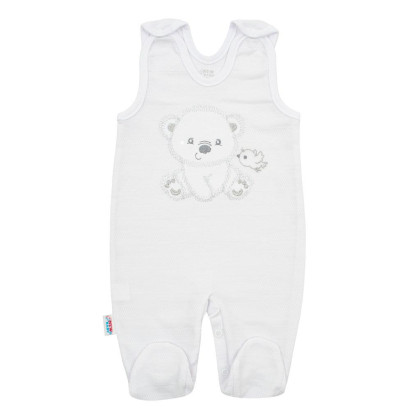 Kojenecká soupravička do porodnice New Baby Sweet Bear bílá