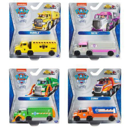 Tlapková Patrola die-cast big trucks náklaďáky