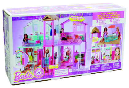 Barbie vilový dům Mattel DLY32