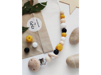 Klip na dudlík bez jména Drždudlík