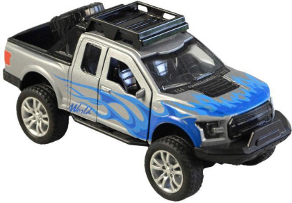 Auto kovové na zpětný chod