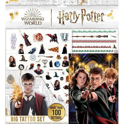Velký set s tetováním Harry Potter