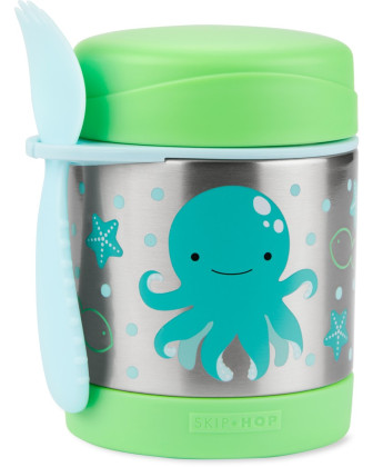 Termoska na jídlo se lžičkou/vidličkou Zoo 3 r+ 325 ml Skip Hop