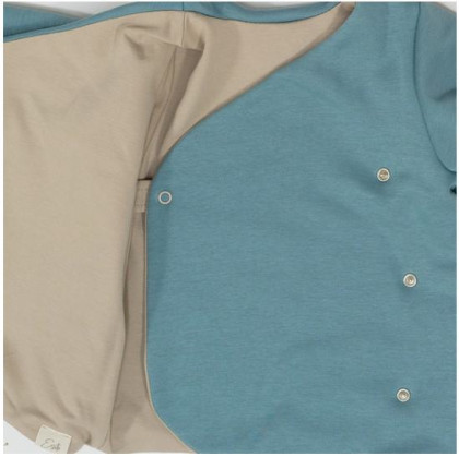 Dětská bunda Wrap Warmkeeper Zoe Teal - modrá Esito