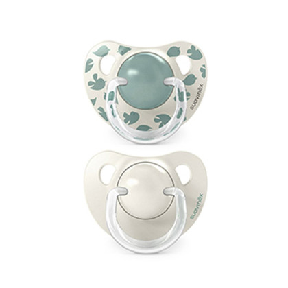 Dudlík anatomický silikon 6/18 m 2 ks BIRDIES Suavinex