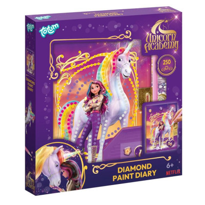 Diamantový deník Unicorn Academy