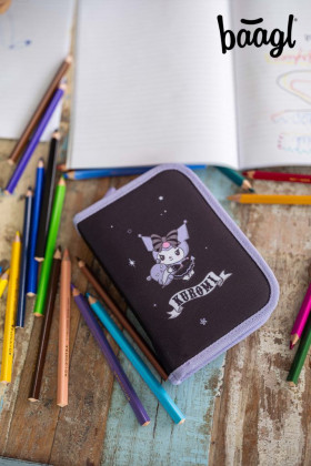 Školní penál jednopatrový Kuromi Fortune Dream GRS Baagl