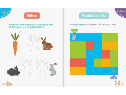 Montessori ve školce se samolepkami