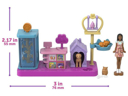 Mini Barbieland herní set - zverimex