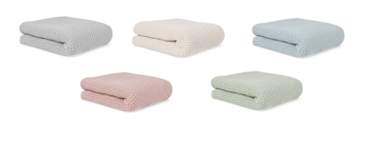 Dětská pletená deka organická bavlna Bonjourbébé