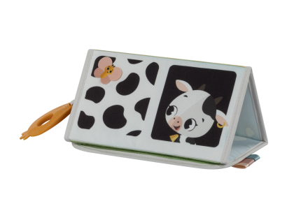 Knížka s aktivitami pro hru na bříšku Farmers Funday Tiny Love