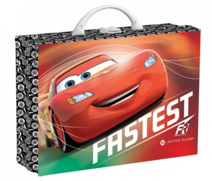 Kufřík lamino hranatý Cars