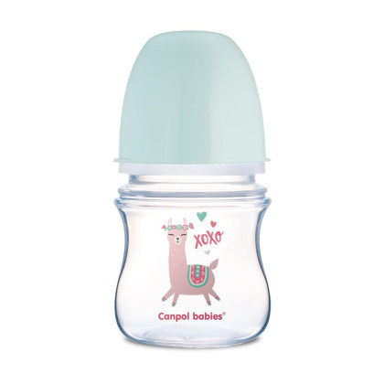 Antikoliková širokohrdlá lahev Exotic animals 120 ml Canpol babies
