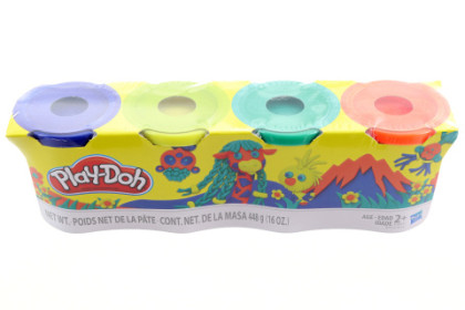 Play-Doh Wild Color 4 ks kelímků