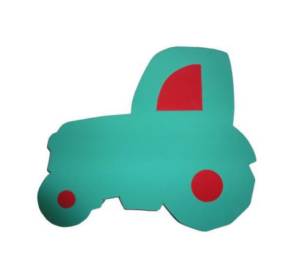 Plavecká deska Traktor 400 x 390 x 38 mm