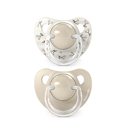 Dudlík anatomický silikon Birdies 18 m+ 2 ks Suavinex 