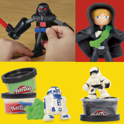 Star Wars světelné meče Play-Doh