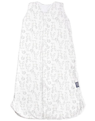 Letní 3D spací pytel bambus zajíc smetanový