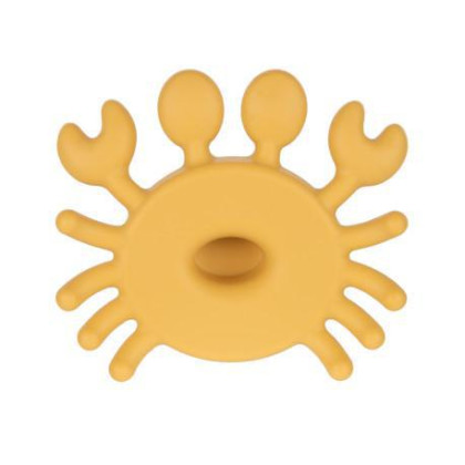 Dřevěno-silikonové kousátko Canpol Babies Krab