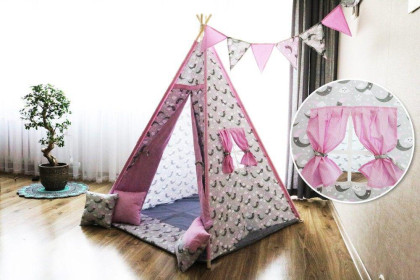 Teepee pro holčičku Jasmine růžový