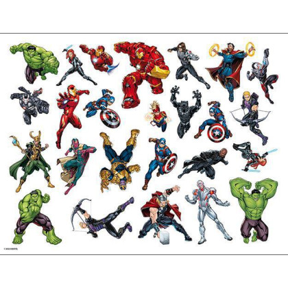 Bav se a nalepuj zas a znovu! Marvel