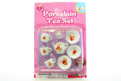 Čajový set porcelán s potiskem