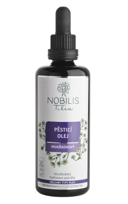 Pěsticí olej mokřadkový 100 ml fialové sklo Nobilis Tilia