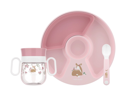 Dětská jídelní sada 3-dílná Little Dutch