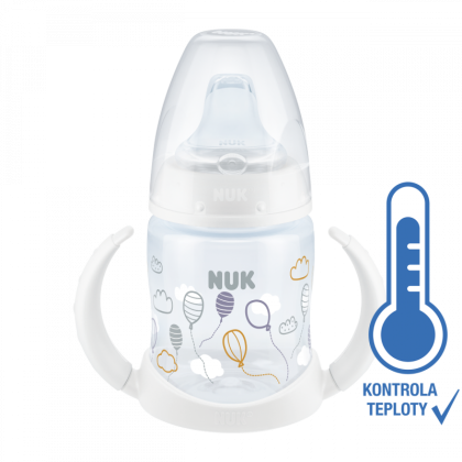 First choice lahvička na učení s kontrolou teploty Nuk