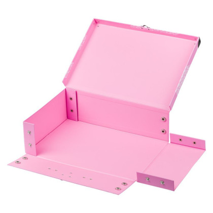 Skládací školní kufřík Hello Kitty Sweet Leopard s kováním Baagl