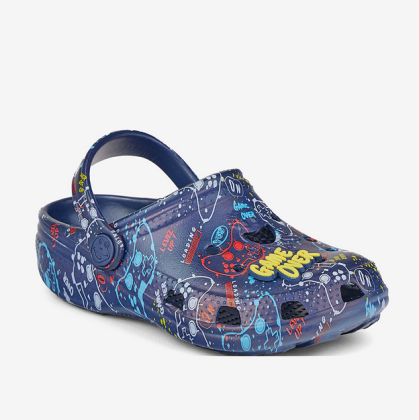 Chlapecké nazouváky  Big Frog Modré game + amulet Coqui Vel. 36/37