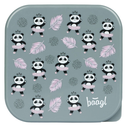Box na svačinu 4 v 1 Panda Baagl