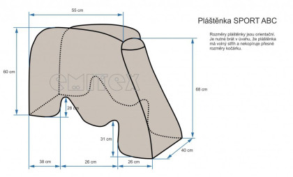 Pláštěnka Sport ABC Emitex