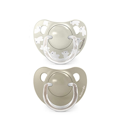 Dudlík anatomický silikon Wild & Free 6-18 m 2 ks Suavinex