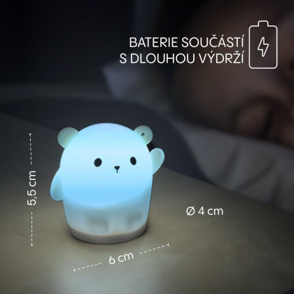 Silikonové závěsné LED světýlko Zopa