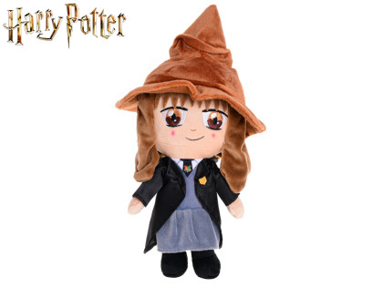 Harry Potter - Hermiona plyšová 29 cm stojící v klobouku 0 m+