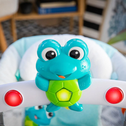 Lehátko hudební vibrační se světly Kick to It Neptune do 9 kg Baby Einstein