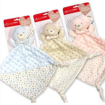 Usínáček Botobaby minky s čepičkou