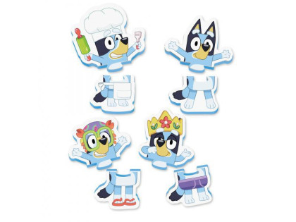 Bluey puzzle vodolepky do vany Toomies