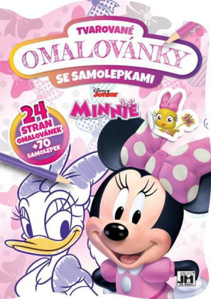 Tvarované omalovánky Minnie