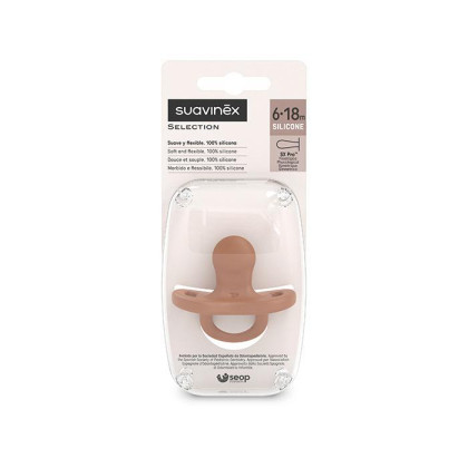 Šidítko fyziologické silikon 6-18 m SX PRO Colour Essence Suavinex