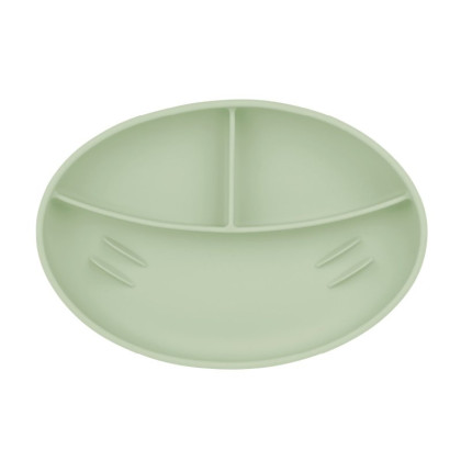 Silikonový talíř Green Babymoov