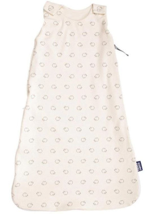 Merino spací pytel bio se zipem na boku beránci