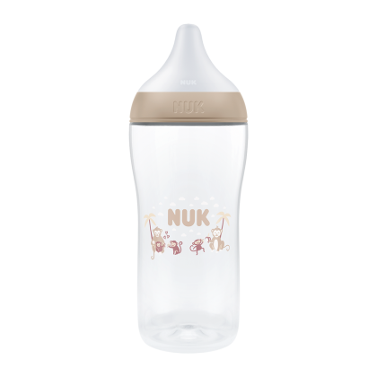 Láhev s kontrolou teploty Perfect Match XL monkey 360 ml Nuk