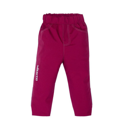 Dětské softshellové kalhoty letní Mono Fuchsie Esito 