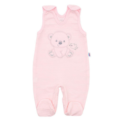 Kojenecká soupravička do porodnice New Baby Sweet Bear růžová