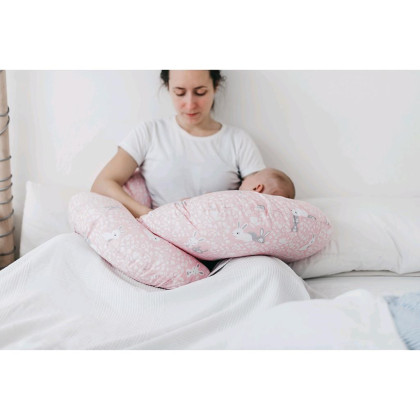 Univerzální kojící polštář ve tvaru C New Baby