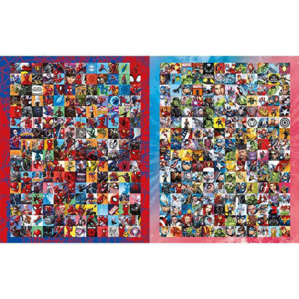 1000 samolepek s aktivitami Marvel
