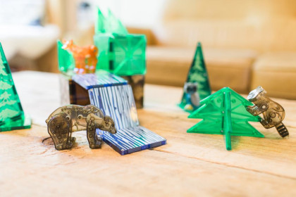 Magnetická stavebnice Forest 25 dílů Magna-tiles