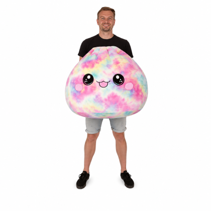 Plush Friends Kawaii Bao knedlíček plyšový 60cm duhový 0m+